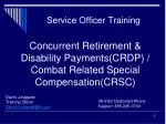 Service Officer Training