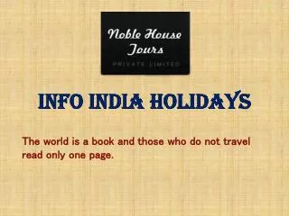 Inbound Tour Operators India