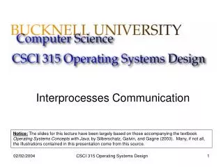 Interprocesses Communication