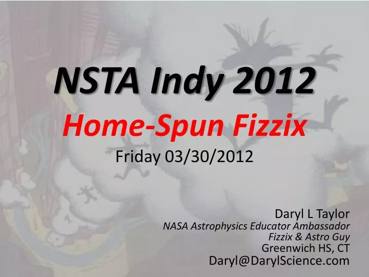 nsta indy 2012 home spun fizzix friday 03 30 2012