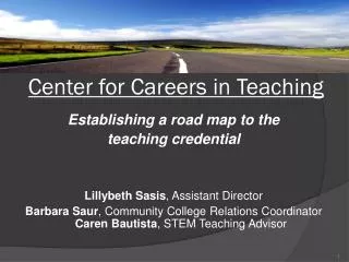 Center for Careers in Teaching