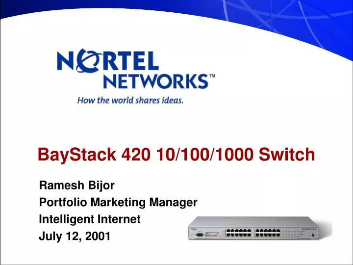 baystack 420 10 100 1000 switch