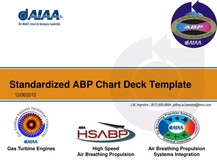standardized abp chart deck template