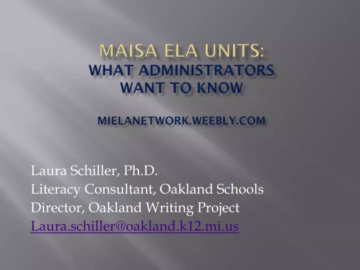 maisa ela units what administrators want to know mielanetwork weebly com