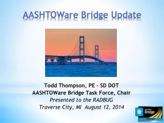 AASHTOWare Bridge Update