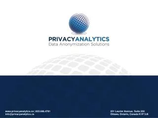 Privacy Analytics