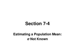 section 7 4