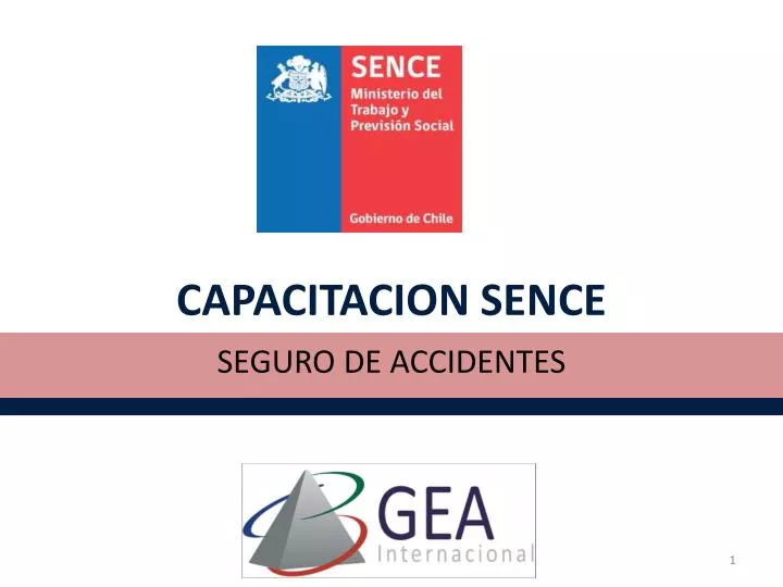 capacitacion sence