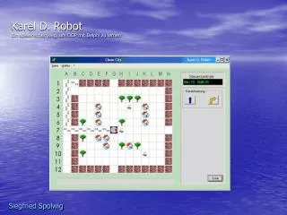 karel d robot ein spielerischer weg um oop mit delphi zu lernen