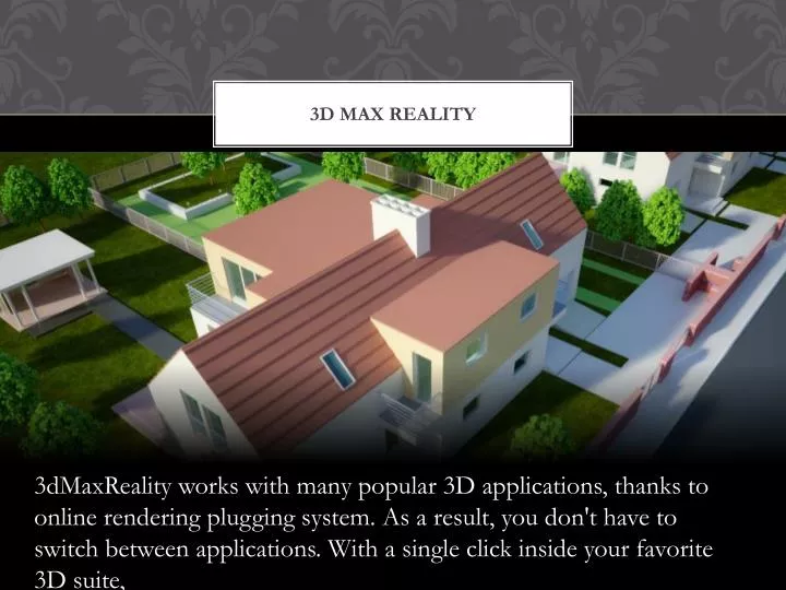 3d max reality