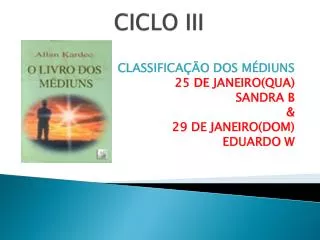 ciclo iii