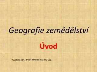 geografie zem d lstv
