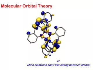 Molecular Orbital Theory