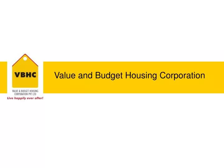 value and budget housing corporation