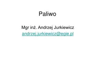 paliwo
