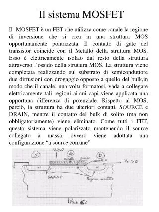 il sistema mosfet