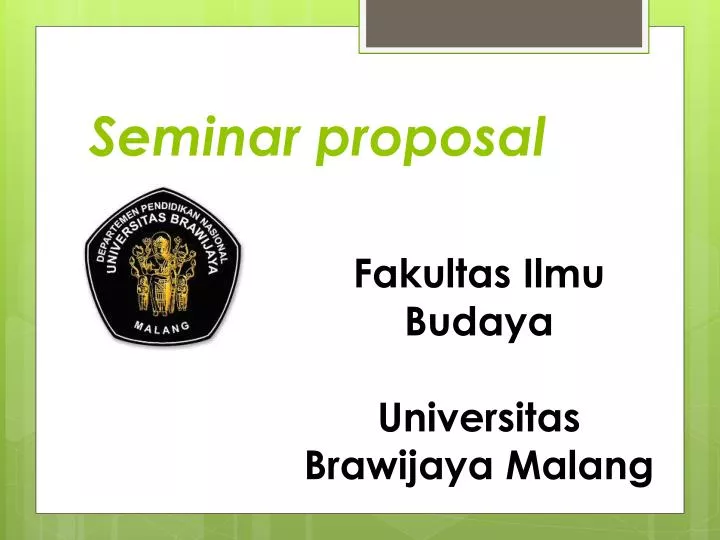 seminar proposal