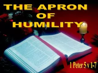 THE APRON OF HUMILITY