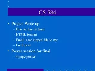 cs 584