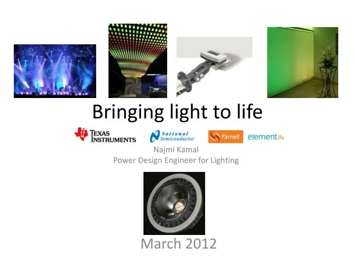 bringing light to life
