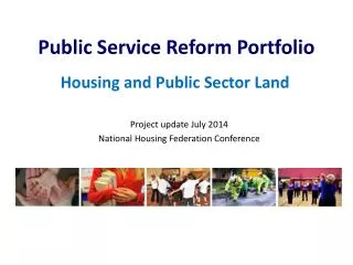 Public Service Reform Portfolio