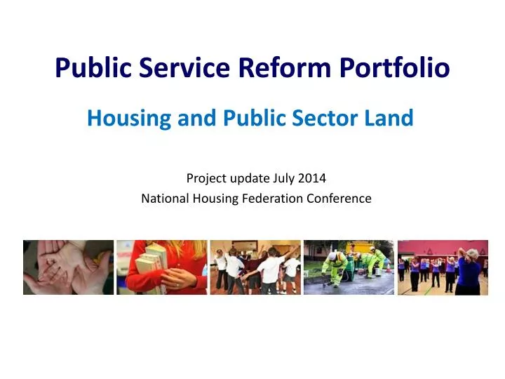 public service reform portfolio
