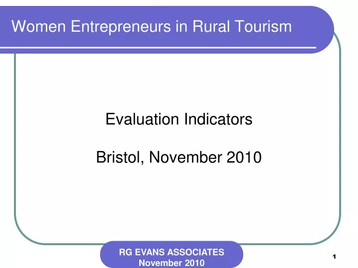 women entrepreneurs in rural tourism