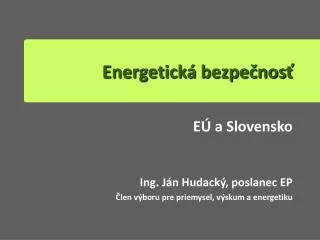 energetick bezpe nos