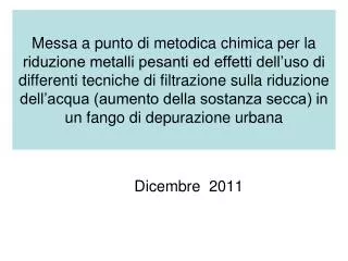 dicembre 2011