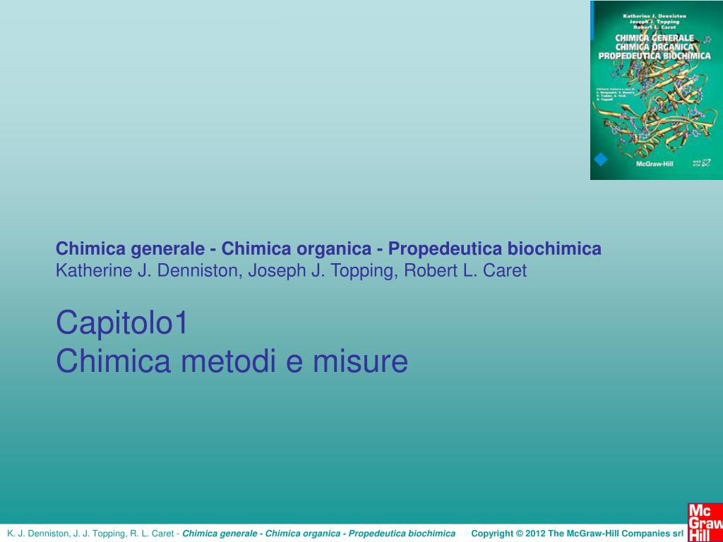 PPT - Chimica generale - Chimica organica - Propedeutica biochimica