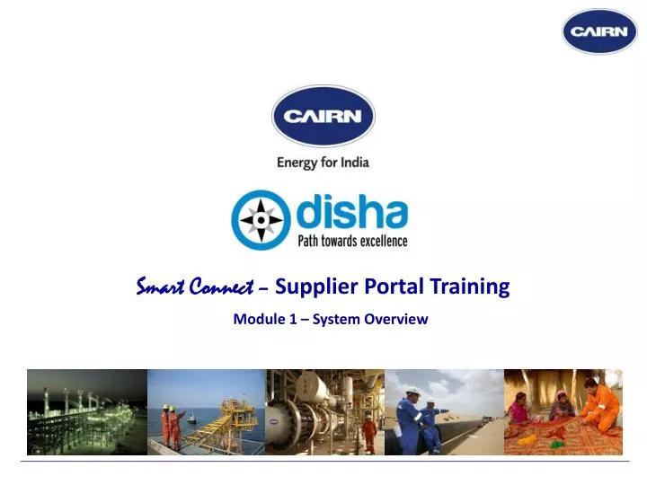 smart connect supplier portal training