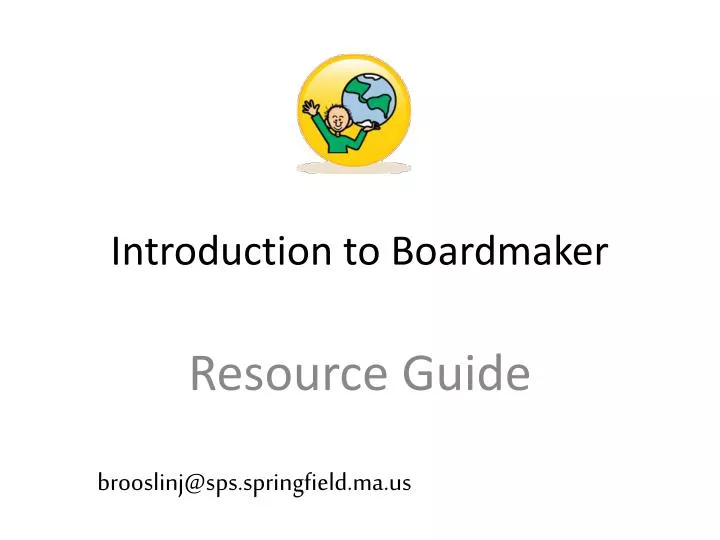 introduction to boardmaker