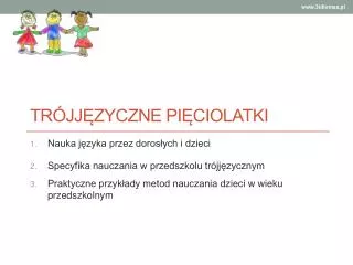 tr jj zyczne pi ciolatki