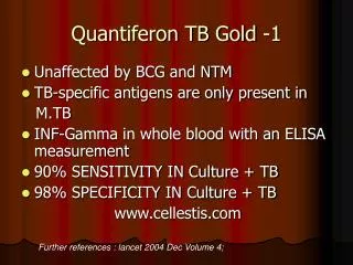 Quantiferon TB Gold -1