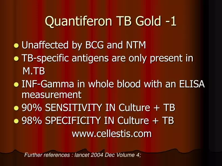 quantiferon tb gold 1
