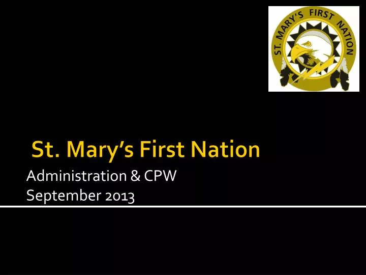 administration cpw september 2013