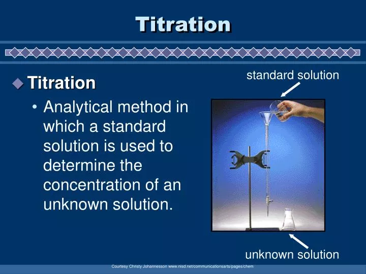 titration