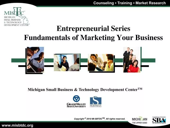 entrepreneurial series fundamentals of marketing your business