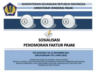 per 24 pj 2012 tgl 22 november 2012 mulai berlaku tgl 1 april 2013