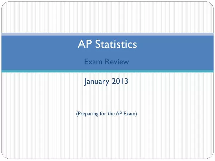 PPT - AP Statistics Inference Review PowerPoint Presentation, free