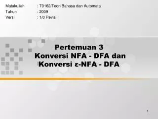 pertemuan 3 konversi nfa dfa dan konversi nfa dfa