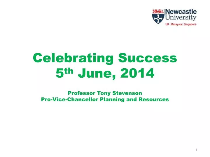 celebrating success 5 th june 2014