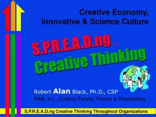 S.P.R.E.A.D.ng Creative Thinking
