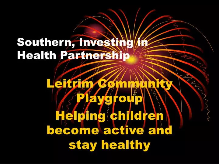 southern investing in health partnership