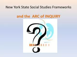new york state social studies frameworks