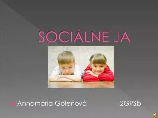 soci lne ja