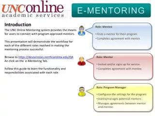 E-MENTORING