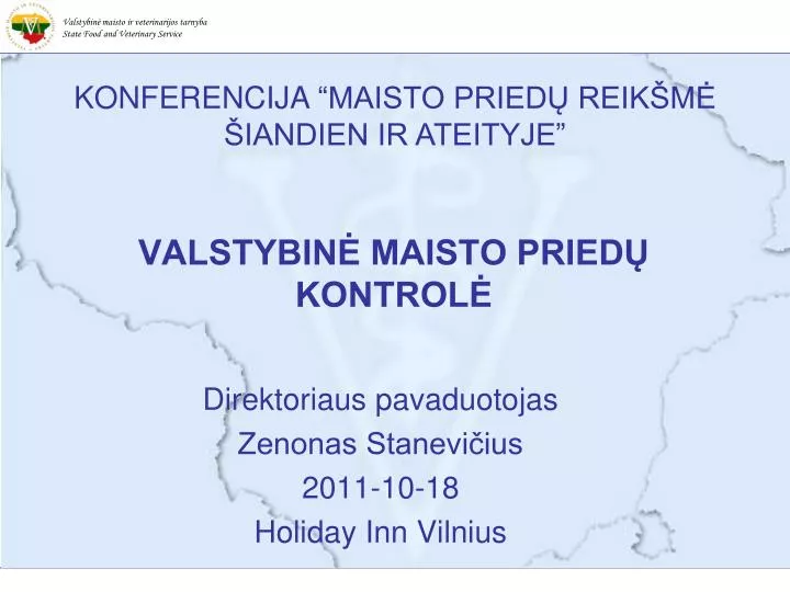 valstybin maisto pried kontrol