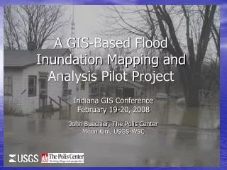 A GIS-Based Flood Inundation Mapping and Analysis Pilot Project