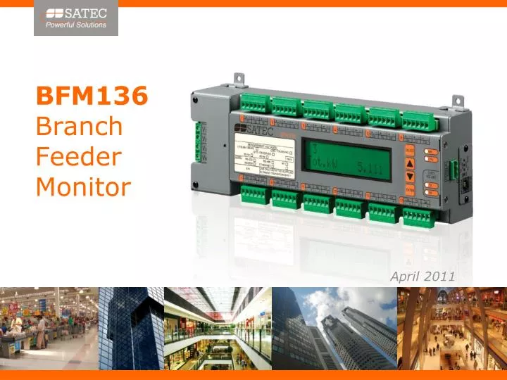 bfm136 branch feeder monitor
